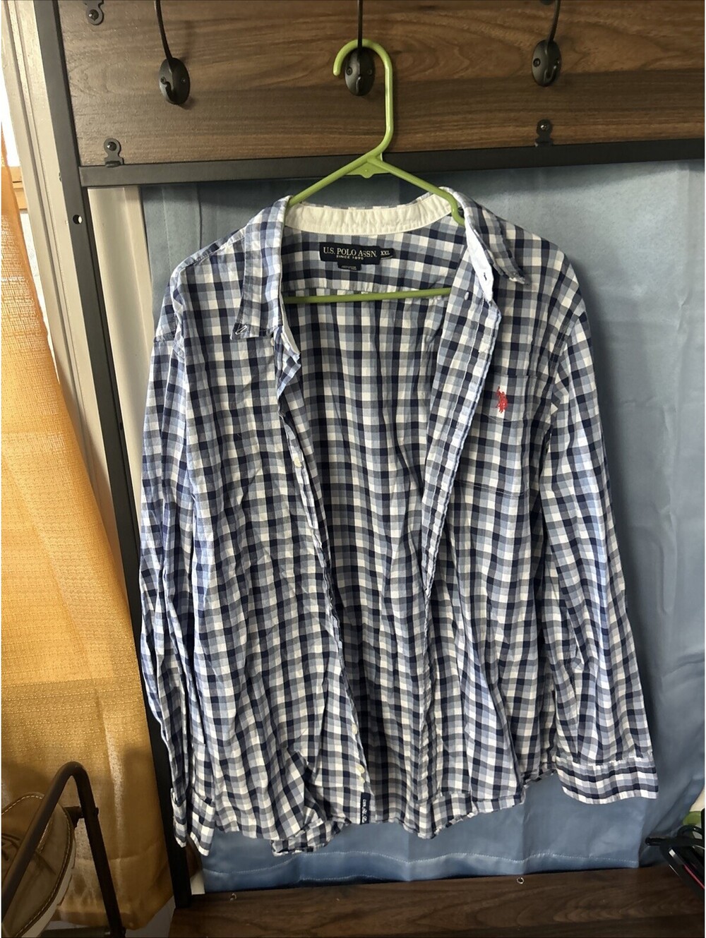 Xxl US Polo Assoc Flannel Button Up Long sleeve
